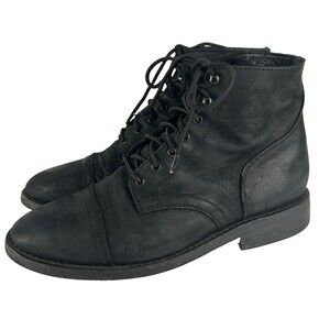 Thursday Boot Company Men’s Captain Black Matte Lace Up Boot Mens 10.5